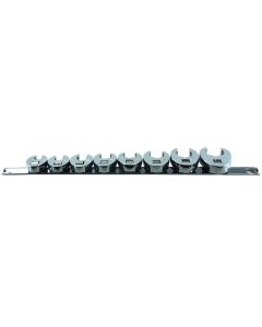 KTI22300 image(0) - CROWFOOT FLARE NUT SET SAE 8 PC 3/8IN. DRIVE