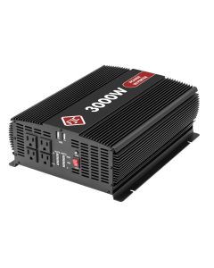 FJC53300 image(0) - FJC 3000 Watt High Efficiency DC to AC Watt Power Inverter with Four Outlets and Dual USB Ports