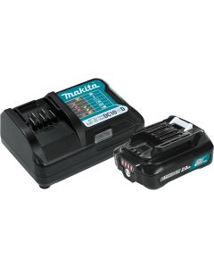 MAKBL1021BDC1 image(0) - Makita 12V CXT 2.0 Ah Battery and Charger Starter Pack