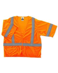 ERG22013 image(0) - Ergodyne 8310HL S/M Orange Type R Class 3 Vest