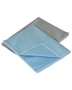 2-pk of 12" x 16" Glass Cleaning Microfiber Towels