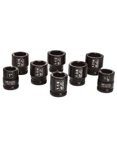 IRTSK6H8 image(0) - Ingersoll Rand 3/4" 8PC SAE IMPACT SOCKET SET