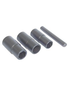 LTI4350 image(1) - Milton Industries LTI Tool By MIlton Twist Socket Lugnut Removal Kit (Includes Twist Socket 400-17, 400-25 And 4200A And Punch (400-7)