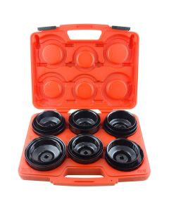 KTI73635 image(1) - K Tool International Master Oil Filter Wrench Kit 17pc