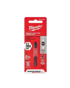 MLW48-32-4918 image(0) - Milwaukee Tool Shockwave 2" Impact Slotted 1/4" Power Bit