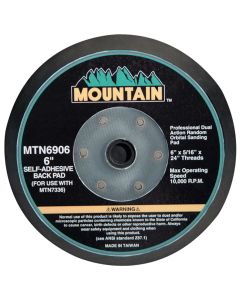 MTN6906 image(0) - 6" PSA PAD 6 MOUNTING HOLES