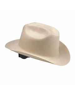 Jackson Safety - Hard Hat - Western Outlaw Series - Full Brim Cowboy Hat - Tan  - (4 Qty Pack)