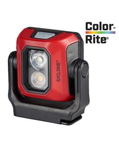 STL61510 image(0) - Streamlight Syclone Compact Rechargeable Work Light with Spot and Flood Lighting - Red