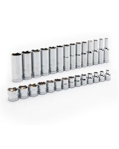 KDT86540 image(0) - Gearwrench 28 PC 3/8" DR Metric Socket Set