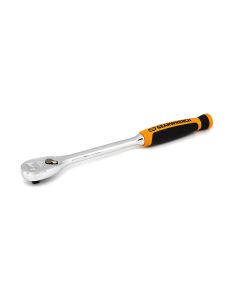 KDT81029T image(1) - GearWrench 1/4" Dr 90T Cushion Grip Long Handle Ratchet