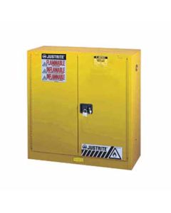 JUS893010 image(0) - Justrite Mfg. Co. 40 Gallon Cabinet Yellow