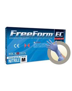 MFXFFE-775L image(0) - Microflex FREEFORM EC NITRILE GLOVES L