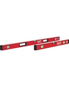 MLWMLBXS48 image(2) - Milwaukee Tool 24"/ 48" REDSTICK Box Level Set