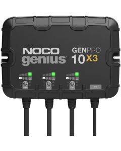 NOCGENPRO10X3 image(0) - NOCO Company GENPRO10X3 12V 3-Bank, 30-Amp On-Board Battery Charger