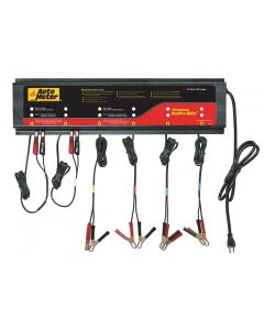Auto Meter Products AutoMeter - 6 Station Auto Battery Charger 5 Amps