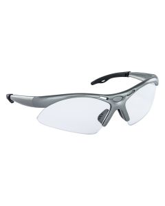 Diamondback Safe Glasses w/ Gray Frame and Clear Lens