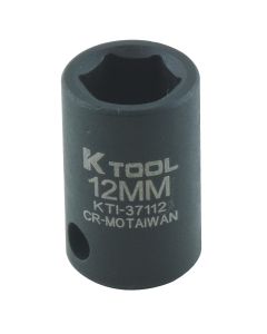 KTI37112 image(0) - K Tool International SOC 12MM 3/8D IMP 6PT