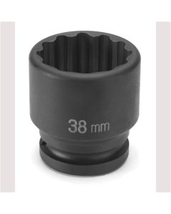 GRE3138M image(0) - Grey Pneumatic SOC 38MM 3/4D IMP 12PT BLK