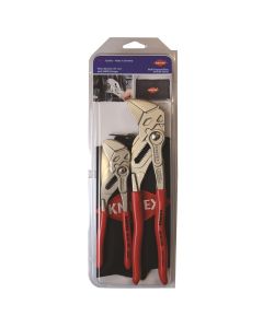2PC PLIERS WRENCH SET WITH KEEPER POUCH