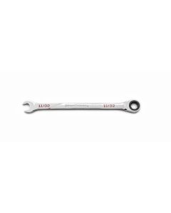 KDT86434 image(0) - GearWrench 11/32" 120XP&trade; Universal Spline XL Ratcheting Combination Wrench