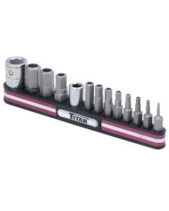 TITAN 13-PC 1/4" AND 3/8" DR TAMP