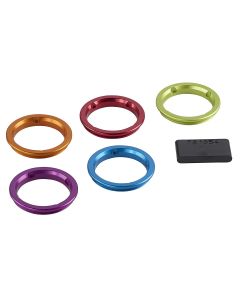 STL78113 image(1) - Streamlight Stinger 2020 Facecap Ring Kit (Red, Blue, Lime, Orange, Purple)