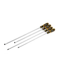 4 Pc. Phillips&reg;/Slotted Dual Material Screwdriver Set