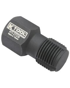 KTI27238 image(1) - K Tool International Oxygen Sensor Thread Chaser 3/8" Dr