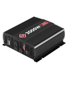 FJC53200 image(0) - FJC 2000 Watt High Efficiency DC to AC Watt Power Inverter with Three Outlets and a USB port