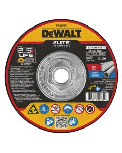 DWTDWA8951H image(0) - DeWalt DEWALT ABRASIVE WHEEL 4-1/2 x .045 x 5/8IN -11 XP T1 CUTTING
