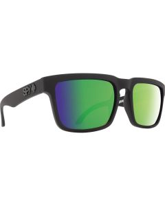 SPY OPTIC INC Helm Sunglasses, Matte Black Frame and H