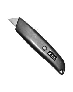 KTI73105 image(0) - K Tool International Utility Knife 6" Retractable w/ Extra Blade