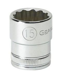 GearWrench SOC 15 MM 1/4D 6PT