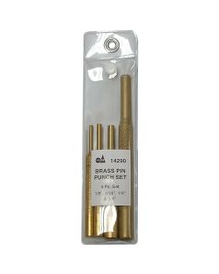 SG Tool Aid PUNCH SET BRASS PIN 4 PC