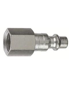 Amflo 1/4" Coupler Plug with Female 1/4" Threads I/M Industrial- Pack of 10