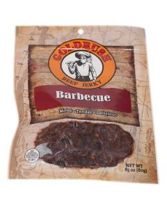 GRJ72127 image(0) - Gold Rush Jerky Sweet Barbecue 2.85 oz. Beef Jerky - 12 Count (3 lbs.)