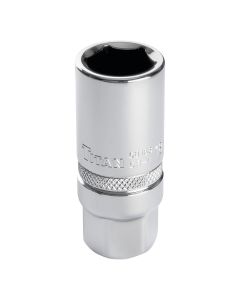 TIT68168 image(0) - TITAN 18 mm 3/8 in. Drive Spark Plug Socket