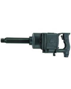 1" Air Impact Wrench, 1600 Max Torque, D-Handle, 6" Extended Anvil
