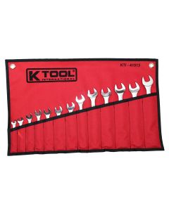 KTI41513 image(0) - K Tool International Wrench Set Combination 13 Piece Metric