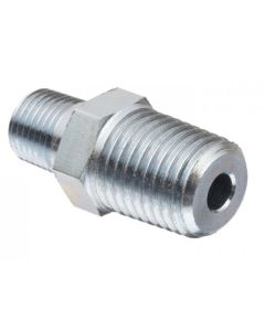 Alemite Adapter, 1/4" NPTS x 1/8" NPTF