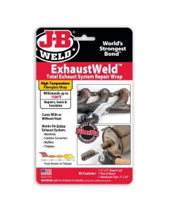 JBW38572 image(1) - J-B Weld 38572 ExhaustWeld 2x72 inch Exhaust Repair Wrap