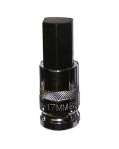 VIM TOOLS 1/2 in. Drive 17mm Hex Bit