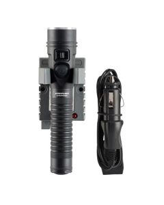 STL74434 image(0) - Streamlight Strion 2020 Rechargeable LED Flashlight - Black: Rechargeable battery, 12V DC Charge Cord, (1) Holder