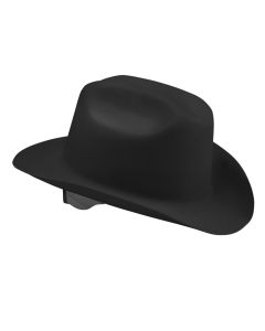 SRW17330 image(0) - Jackson Safety Jackson Safety - Hard Hat - Western Outlaw Series - Full Brim Cowboy Hat - Black - (4 Qty Pack)