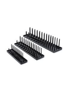 KDT83118 image(0) - GearWrench 3PC SAE TRAY SET (BLACK)