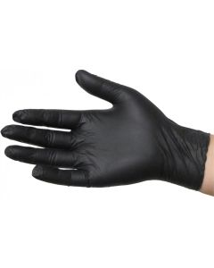 CSUBLK50020 image(0) - SkinTX Medical 5mil Nitrile Gloves Blk PF XL