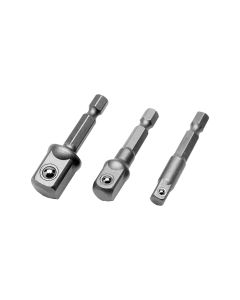 WLMW1390 image(0) - Wilmar Corp. / Performance Tool SOCKET ADPTR SET 1/4",3/8"& 1/2"