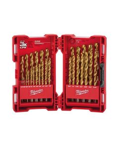 MLW48-89-0012 image(0) - Milwaukee Tool THUNDERBOLT Titanium Drill Bit Set &hyphen; 29PC