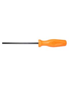 MAY27325HVO image(0) - Mayhew Mayhew Hi Vis Orange Slotted 1/4-Inch x 6-Inch Screwdriver