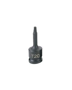 GRE1120T image(0) - Grey Pneumatic SOC T20 3/8D IMP INT TRX MALE BLK